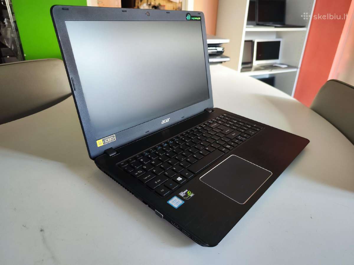 Acer i5 7th/15,6"fhd/16gb ddr4/gtx/SSD+HDD - nuotraukos Nr. 5