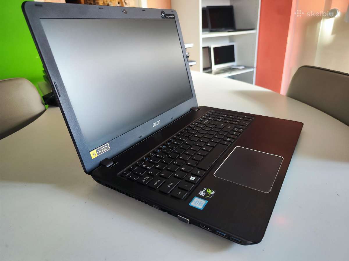 Acer i5 7th/15,6"fhd/16gb ddr4/gtx/SSD+HDD - nuotraukos Nr. 9