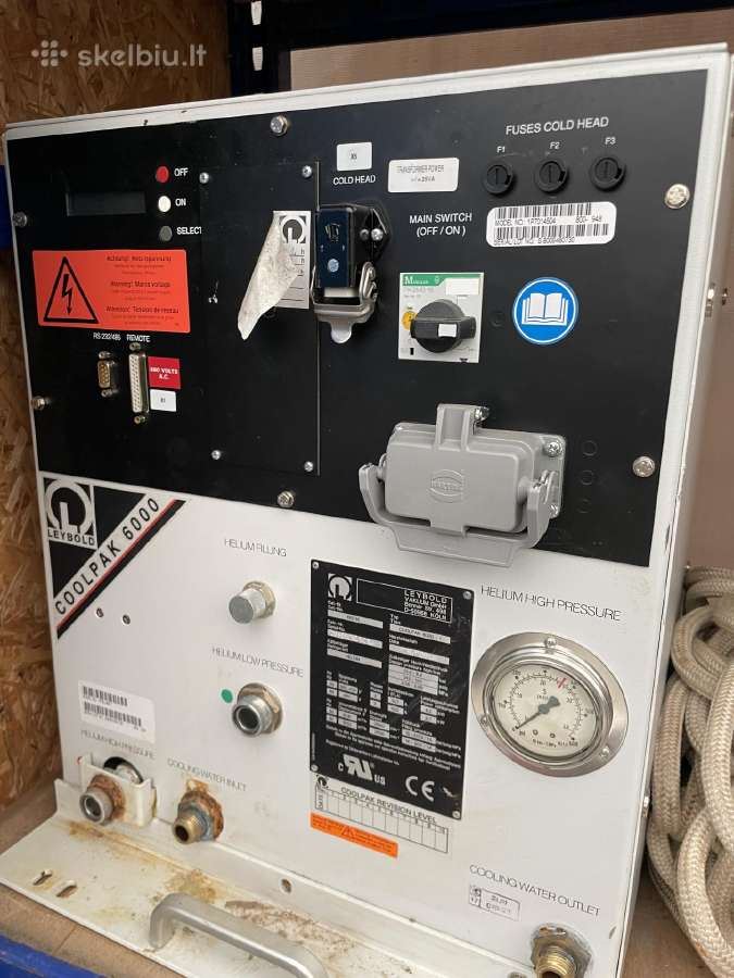 Helio kompresorius, Coolpack 6000 ir Sumitomo f-50 - nuotraukos Nr. 3