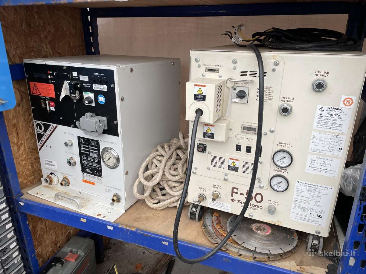 Helio kompresorius, Coolpack 6000 ir Sumitomo f-50