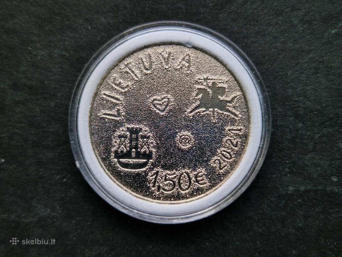 Lietuva 2021 m. Jūros šventė 1,5 euro moneta