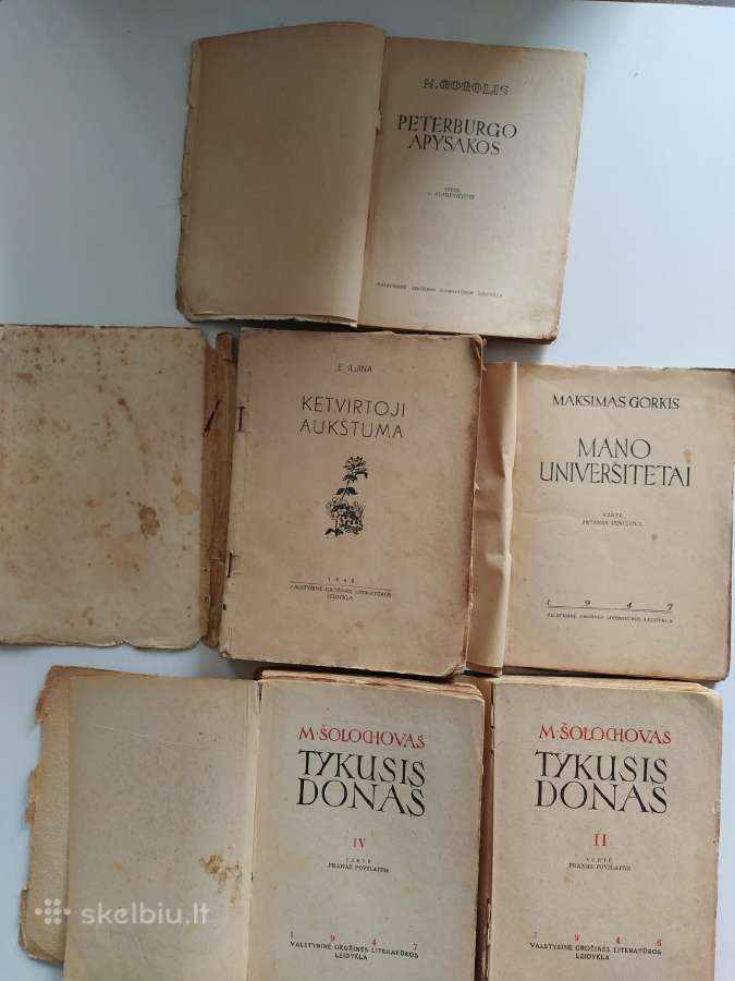 Antikvarinės knygos - nuotraukos Nr. 3