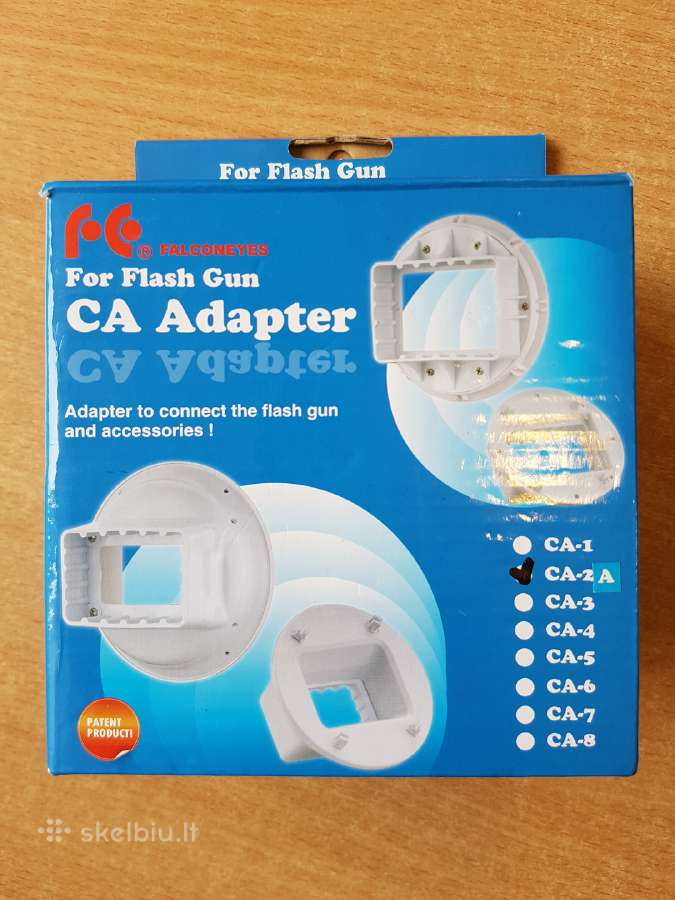Blykstes adapteris Falcon Eyes Ca-2a Flash Gun - nuotraukos Nr. 2