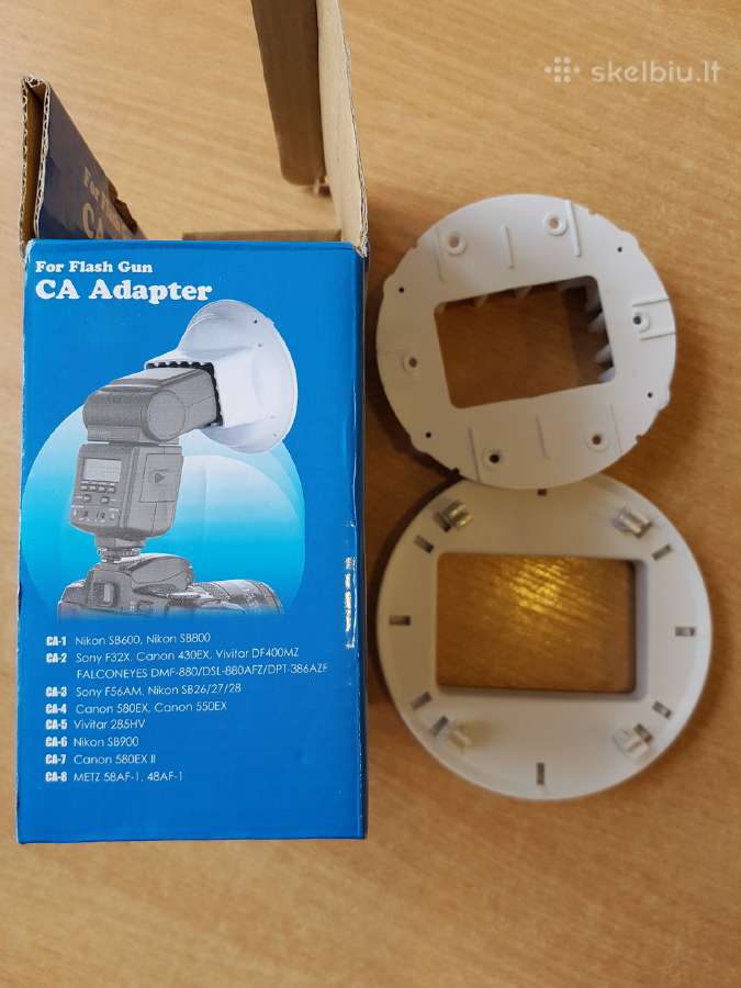 Blykstes adapteris Falcon Eyes Ca-2a Flash Gun