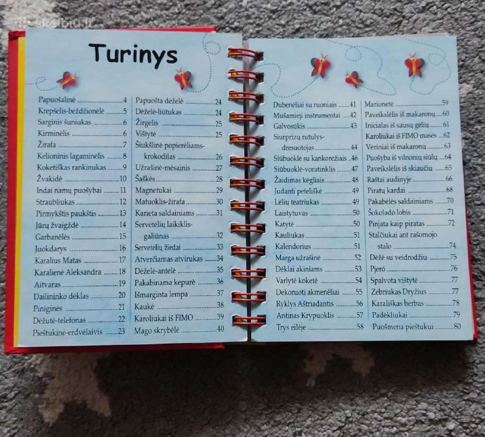 Knygelė darbeliams - nuotraukos Nr. 3