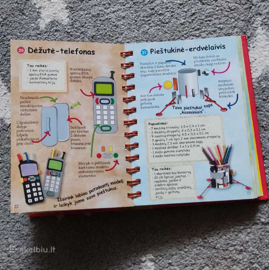 Knygelė darbeliams - nuotraukos Nr. 9