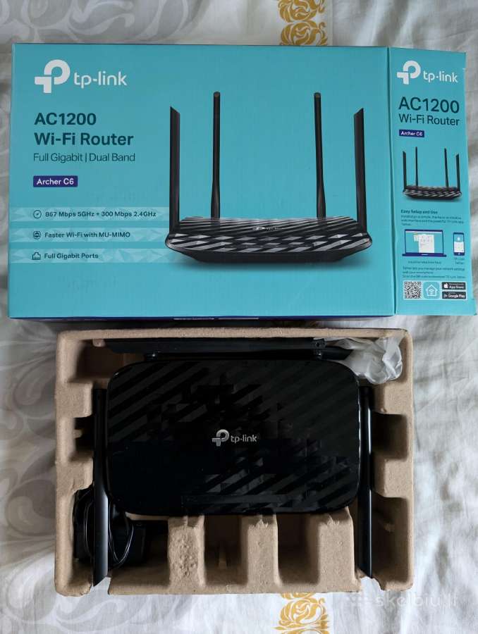 Tp-link Archer C6 Ac1200 - Skelbiu.lt