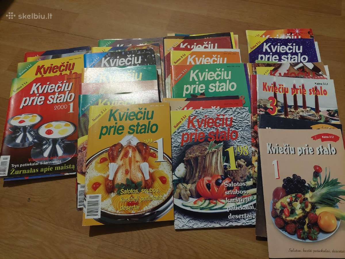 Receptų žurnalai, 41 vnt.