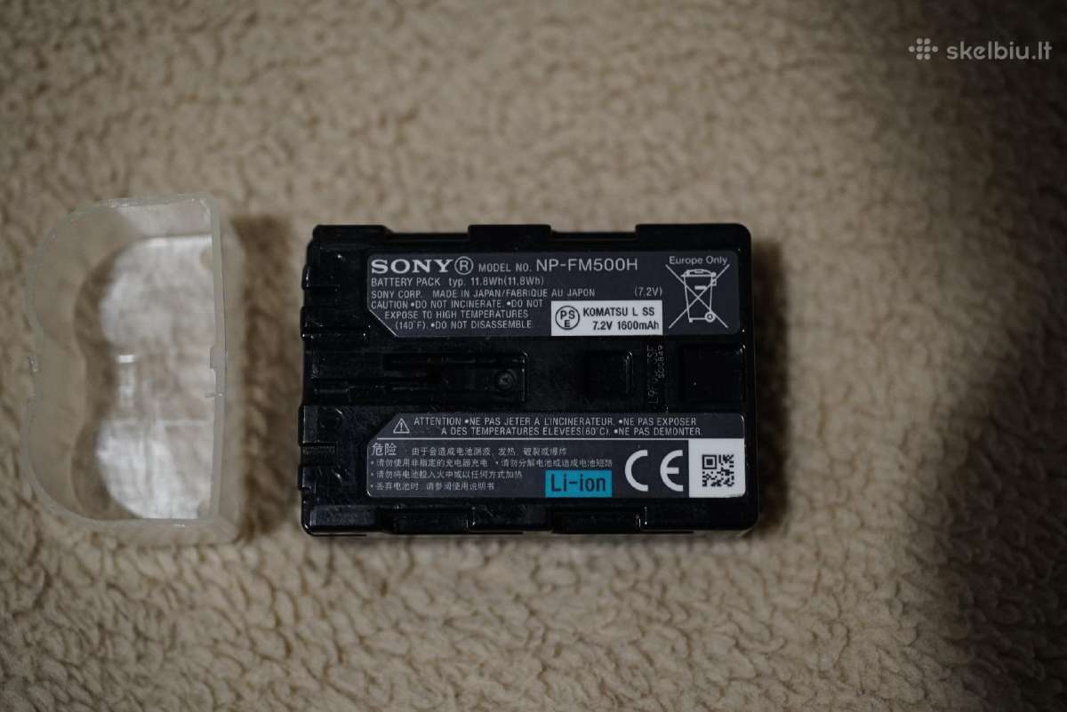 Sony Np-fm500h - nuotraukos Nr. 2