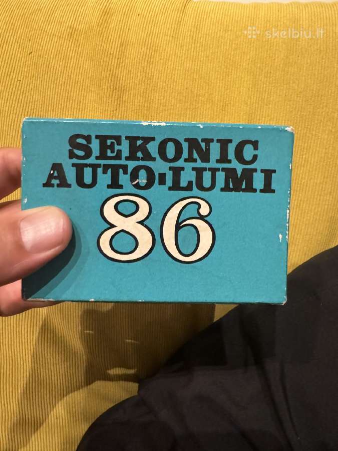 Sekonic Auto-lumi 86 eksponometras - nuotraukos Nr. 5