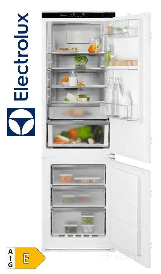 Integruojami Electrolux 800 „twintech“ No Frost E