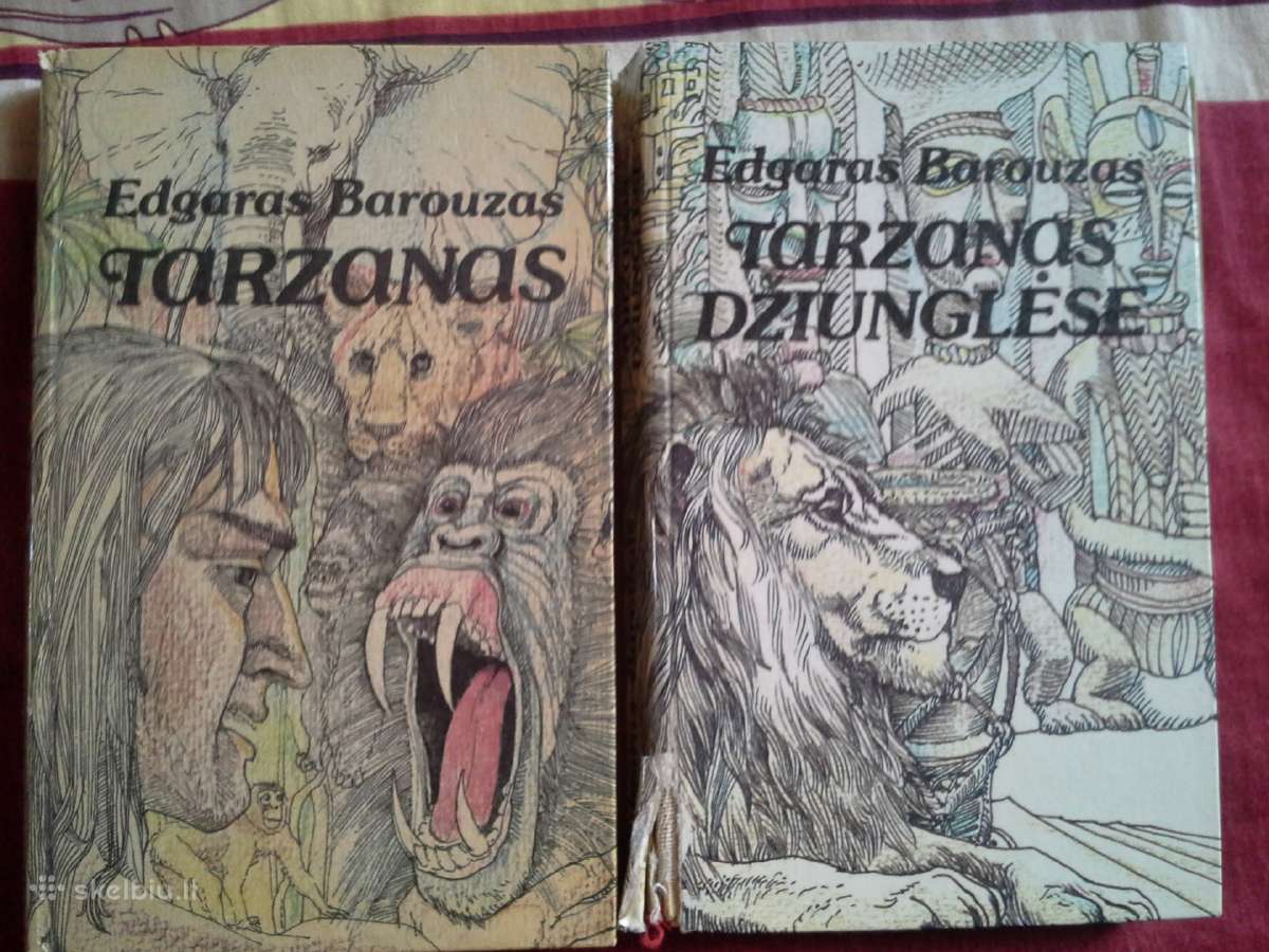 Tarzanas 2 knygos