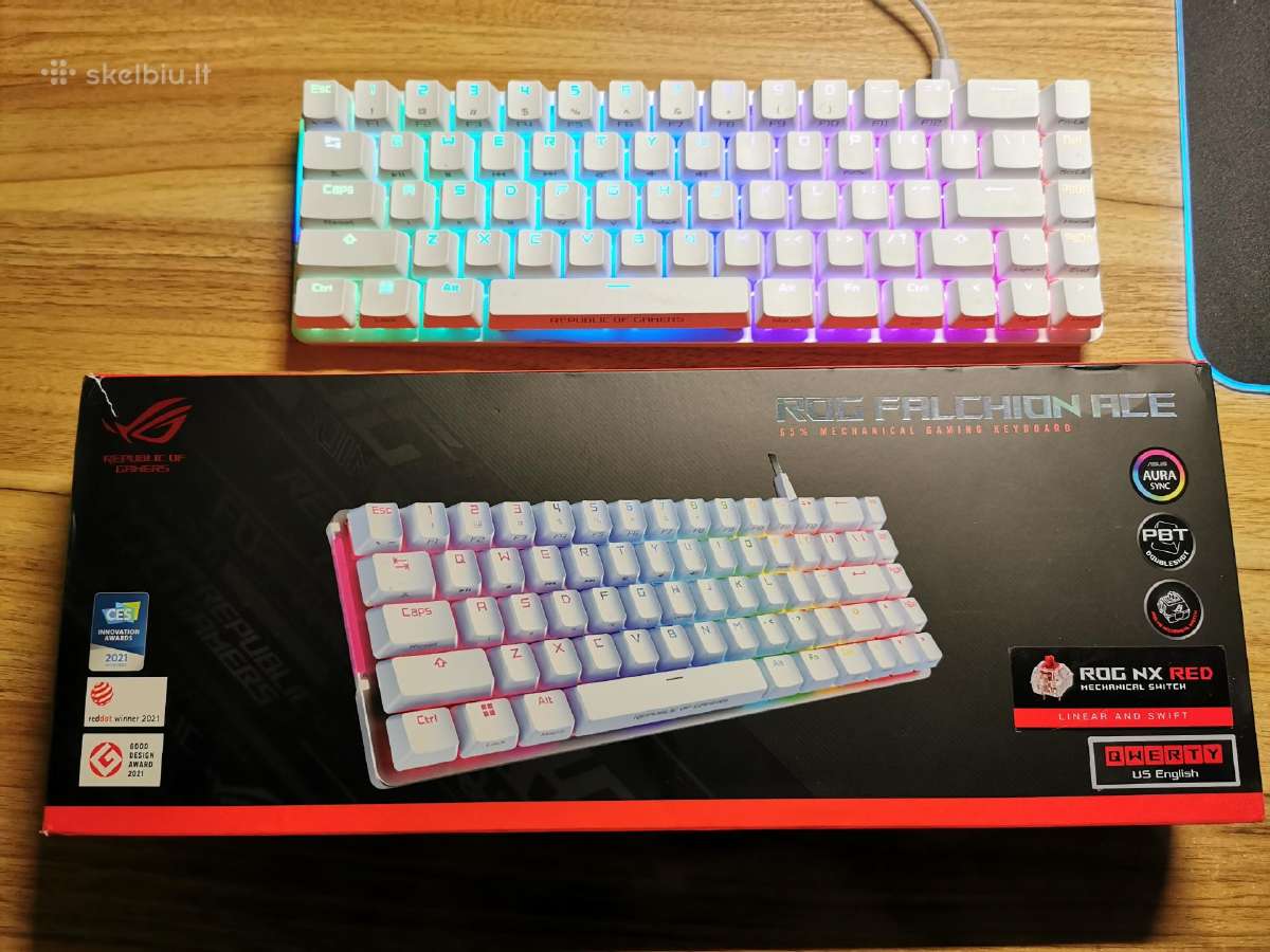 Asus rog falchion ace klaviatūra