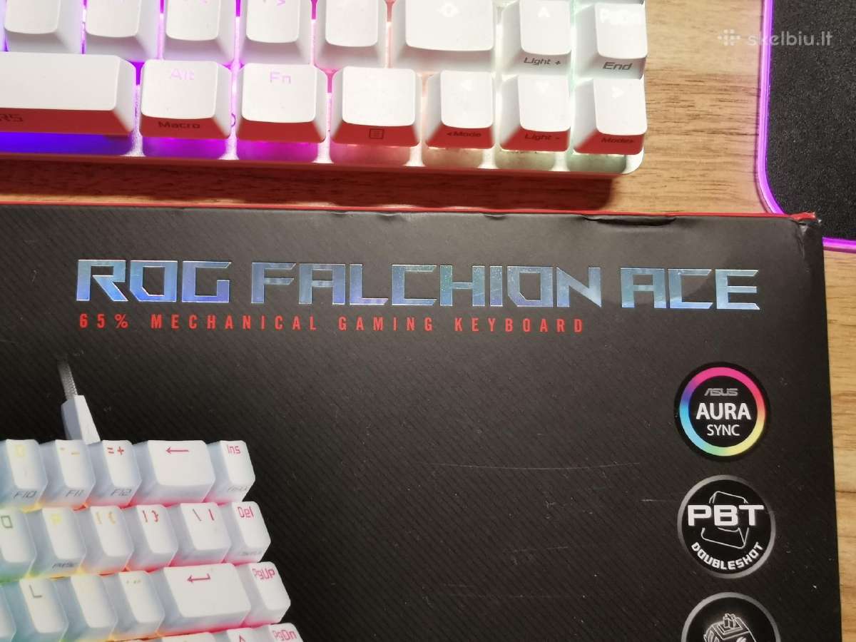 Asus rog falchion ace klaviatūra - nuotraukos Nr. 4