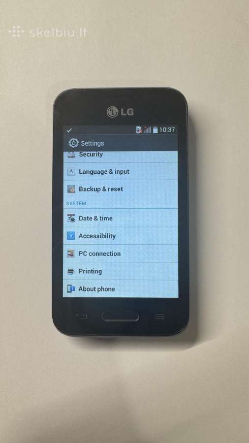 Išmanusis telefonas „LG L40“ - nuotraukos Nr. 3