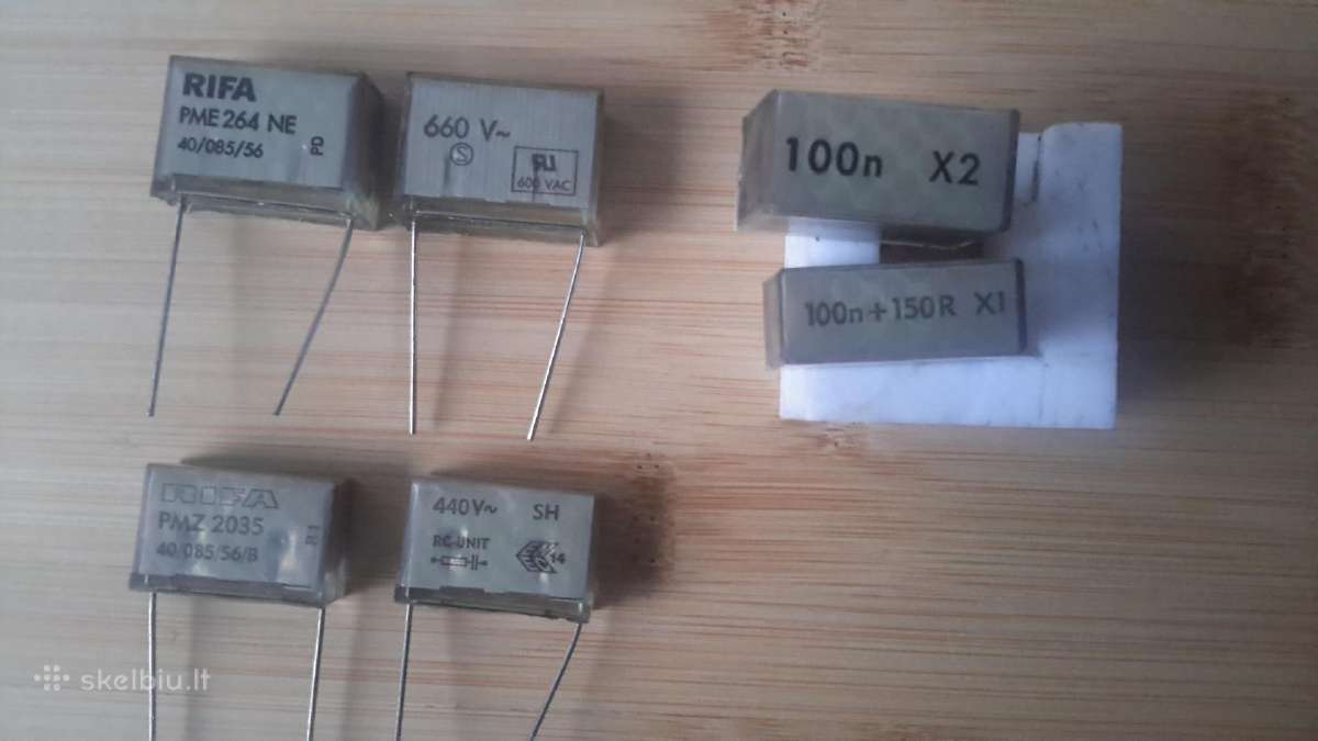 Kondensatoriai 200-1000v - nuotraukos Nr. 13