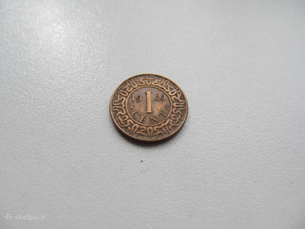 1 centas , Surinamas , 1966, 1978 , 1988