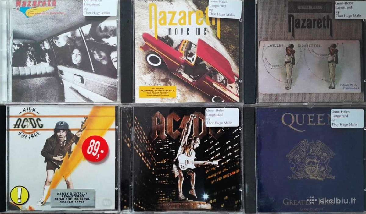 CD muzikiniai originalūs iš kolekcijos - nuotraukos Nr. 27
