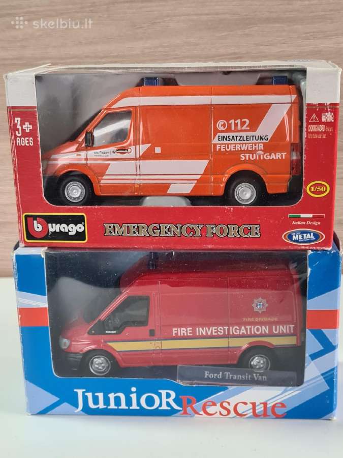 Ford Transit ir mercedes b.sprinter 1:43