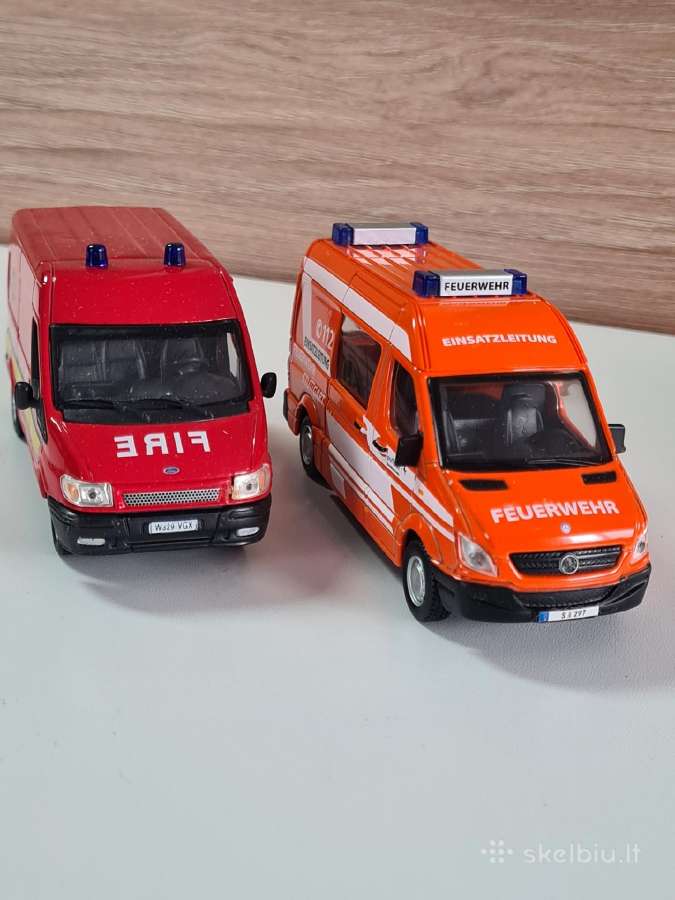 Ford Transit ir mercedes b.sprinter 1:43 - nuotraukos Nr. 2