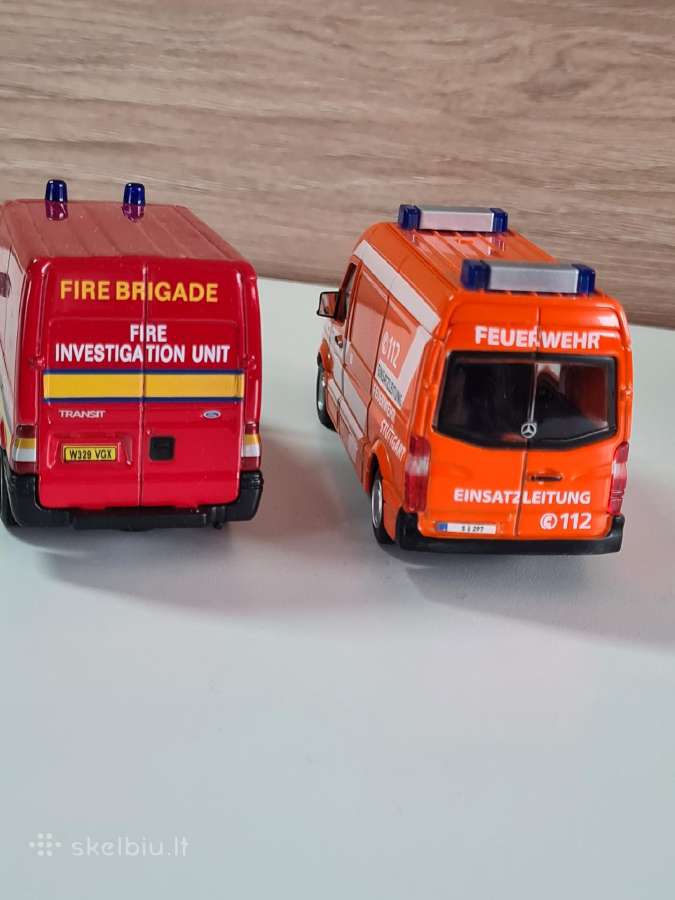 Ford Transit ir mercedes b.sprinter 1:43 - nuotraukos Nr. 3