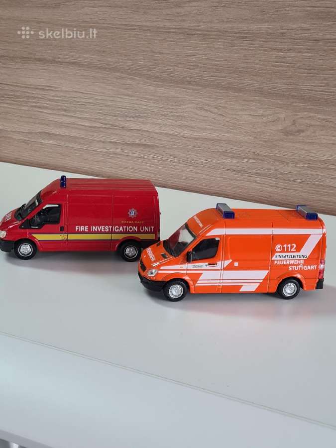 Ford Transit ir mercedes b.sprinter 1:43 - nuotraukos Nr. 4