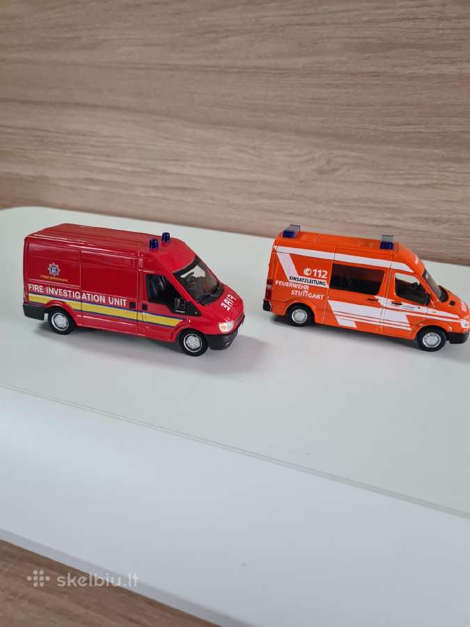 Ford Transit ir mercedes b.sprinter 1:43 - nuotraukos Nr. 5