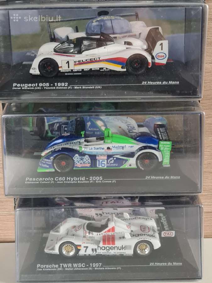 Le Mano lenktyniniai automobiliai 1:43
