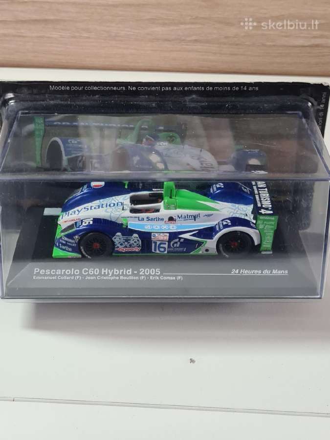 Le Mano lenktyniniai automobiliai 1:43 - nuotraukos Nr. 2