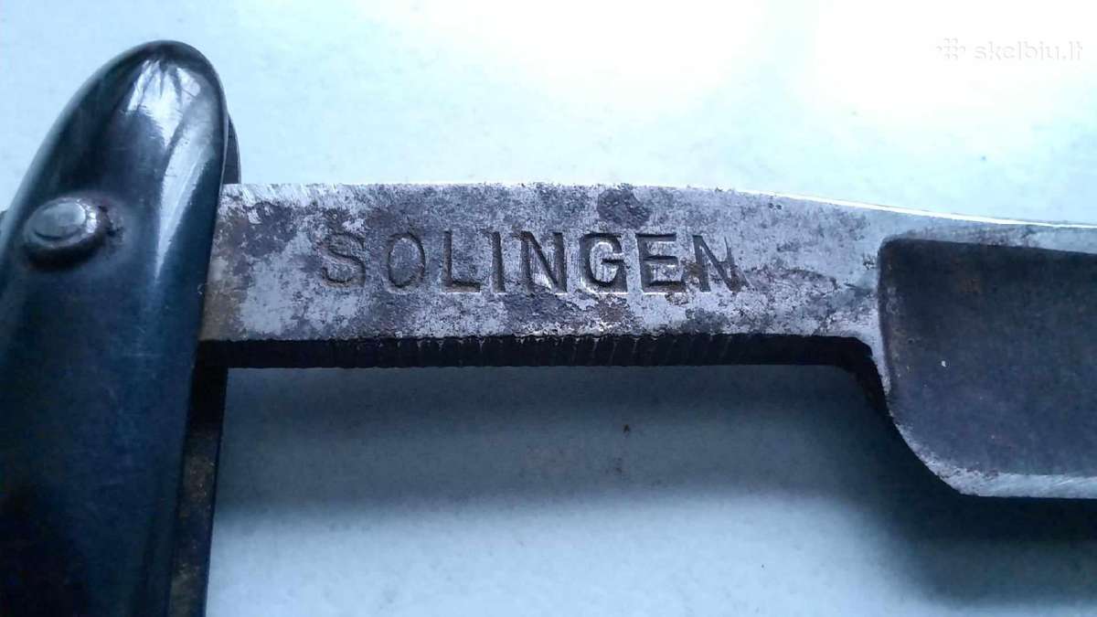 Solingen senovinis skutimosi peiliukas - nuotraukos Nr. 2