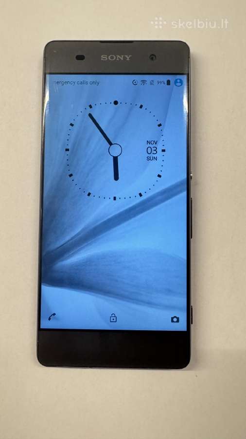 Mobilusis telefonas Sony Xperia F3111 su dėkliuku - nuotraukos Nr. 7