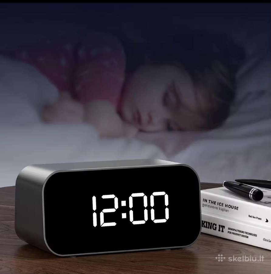 Laikrodis su slapta 4k WiFi kamera - nuotraukos Nr. 7