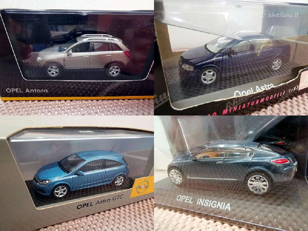 1:43 Opel Modeliai