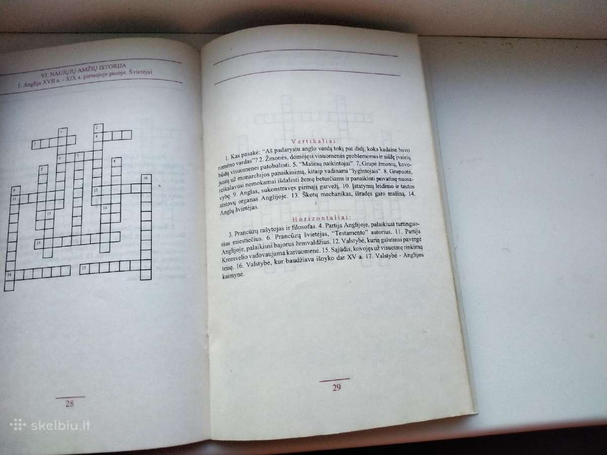 J. Zailskienė. Istoriniai kryžiažodžiai - nuotraukos Nr. 6