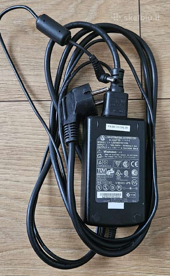 Ac adapteris Lse9901b1250 12v 4.16a 50w