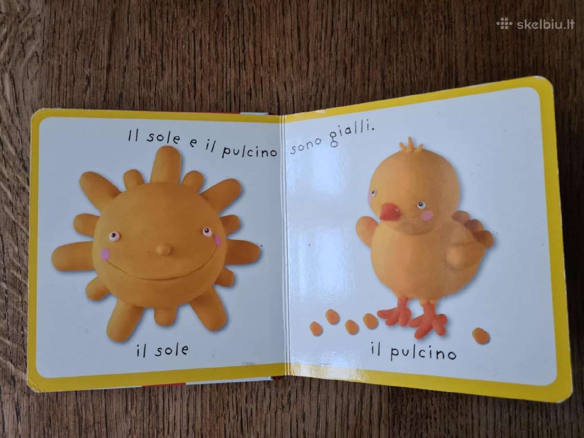 Knygutė apie spalvas kūdikiams (italų k.) - nuotraukos Nr. 4