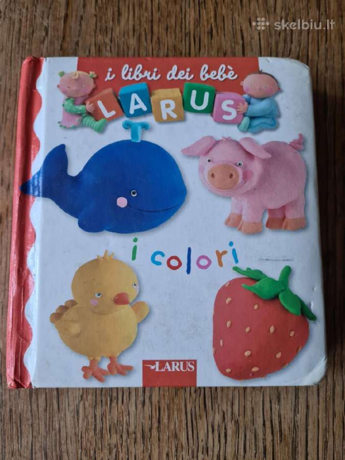 Knygutė apie spalvas kūdikiams (italų k.)