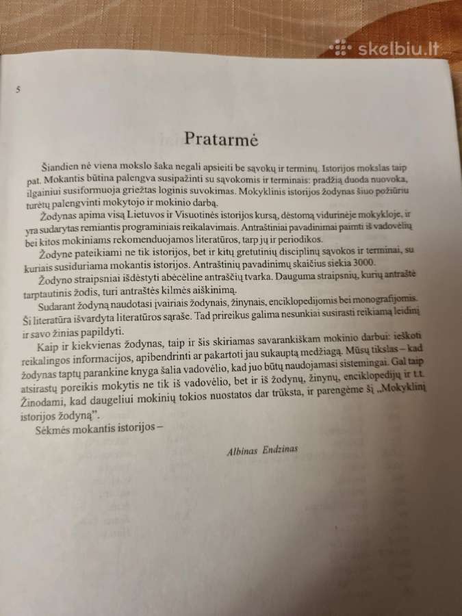 Mokyklinis istorijos žodynas - nuotraukos Nr. 3