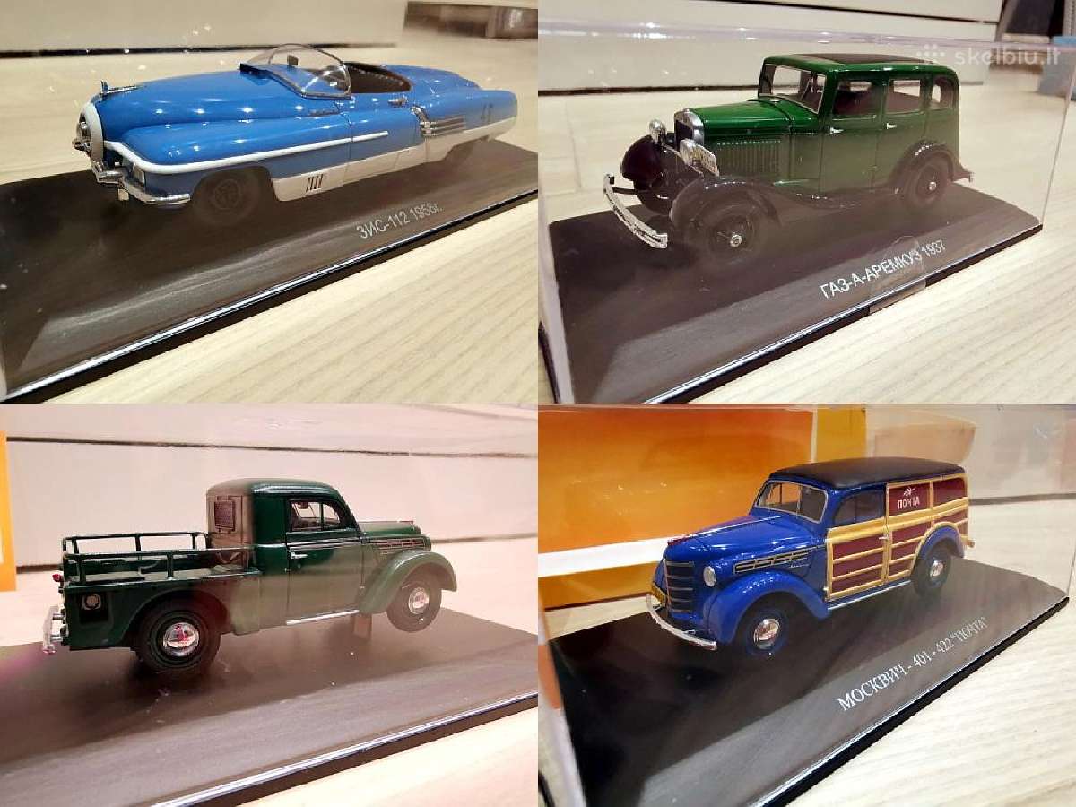 1:43 Rusiškų Automobilių Modeliai (Dip Models) - nuotraukos Nr. 2