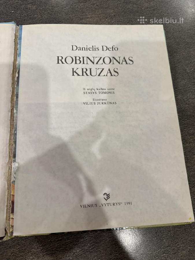 Knyga - Danielis Defo - Robinzonas Kruzas - nuotraukos Nr. 2