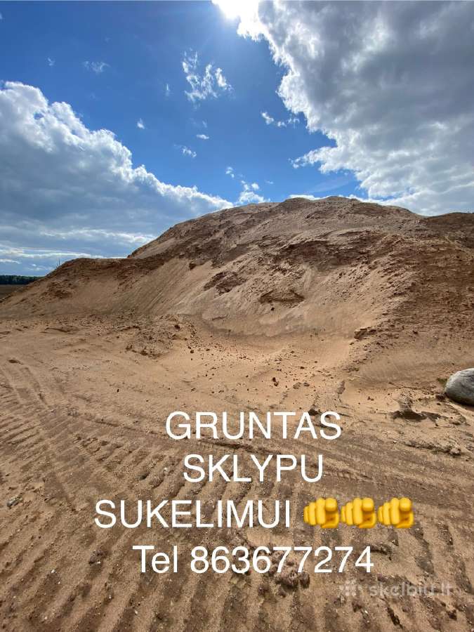 Smėlis Pagrindams. Skalda 0/32 - 0/45fr.pagrindui - nuotraukos Nr. 5