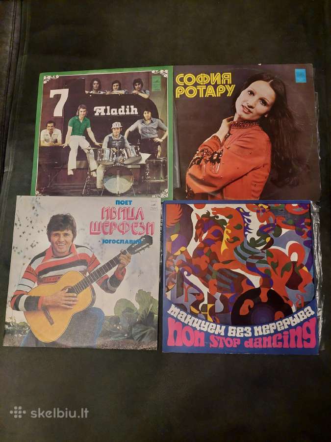 Plokštelės. Vinilas 28 vnt. - 20 eur.