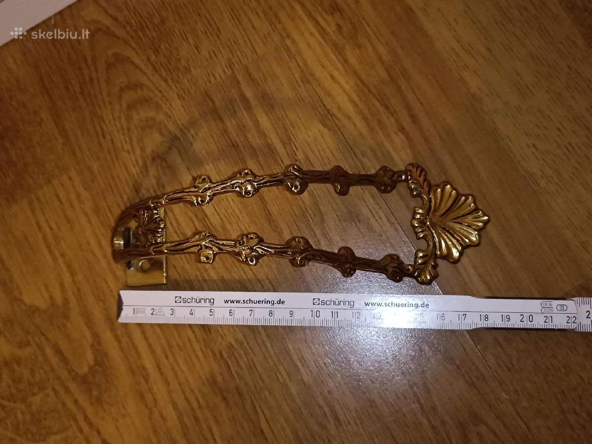 Užuolaidos laikiklis, vintažinis, 1 vnt. - nuotraukos Nr. 8