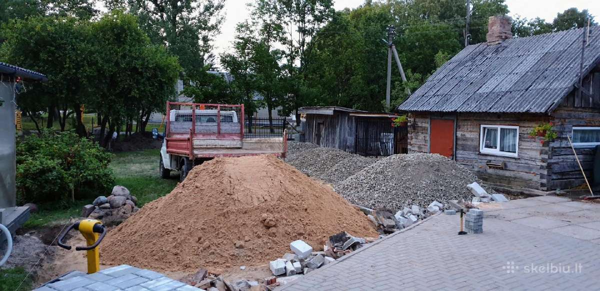 Skalda 0/45fr.smėlis Pagrindams Pasvalys-panevežys - nuotraukos Nr. 2