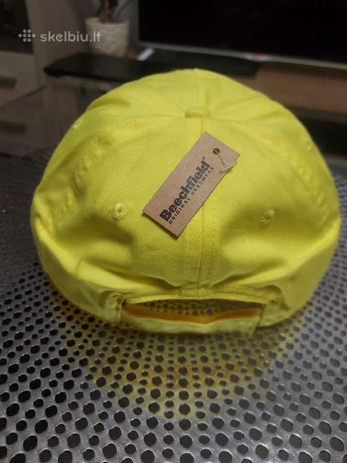 Originalios Beechfield kepurės Geltonos - nuotraukos Nr. 3