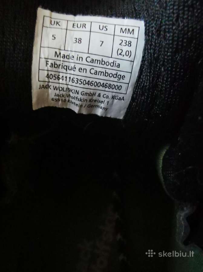 Moteriški Jack Wolfskin trekingo batai - nuotraukos Nr. 6