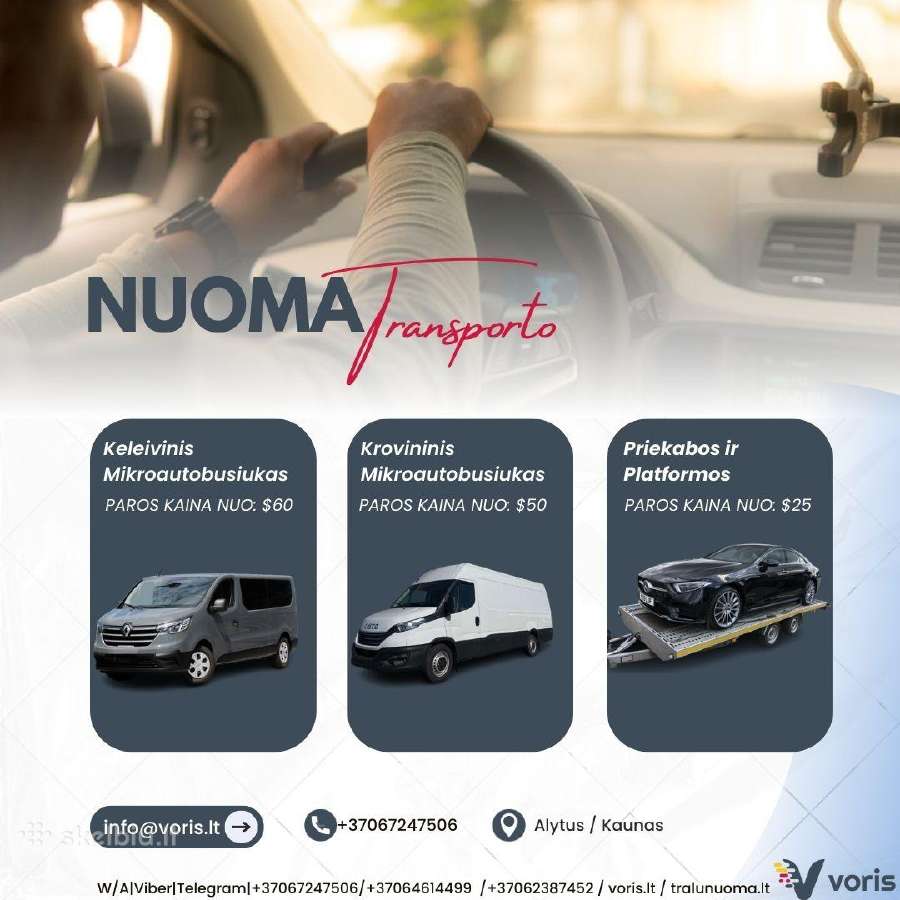 Platformu , traliuku ir priekabu Nuoma ! - nuotraukos Nr. 25