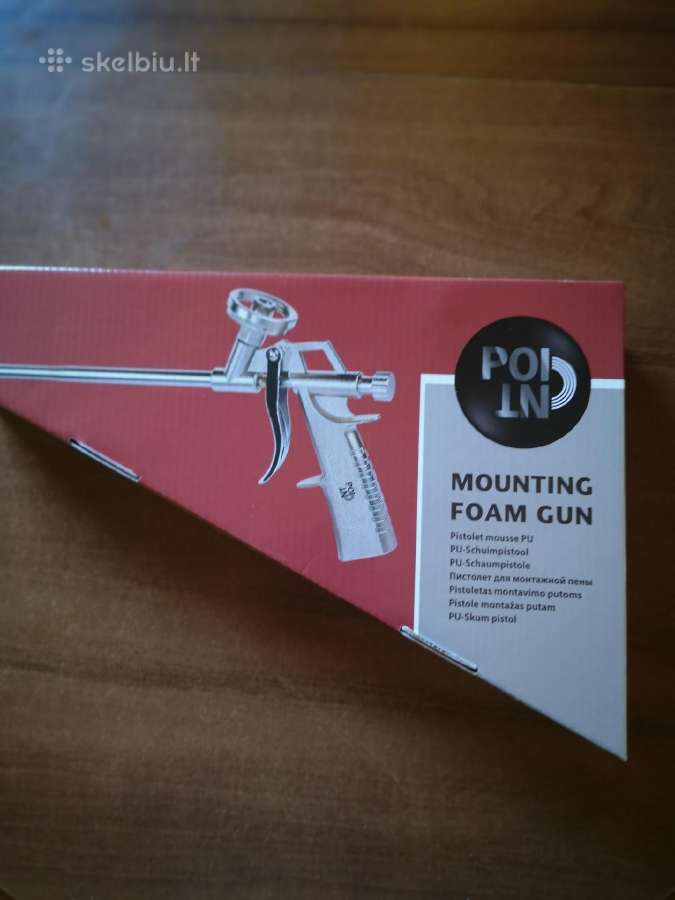 Point pistoletas montavimo putoms