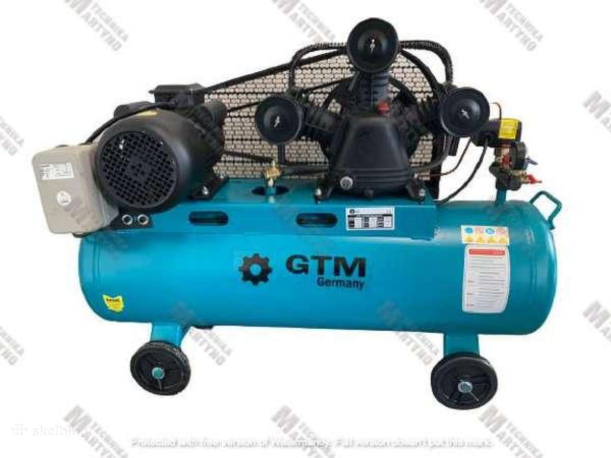 Oro kompresorius Gtm 3c/100l 600l/min Varis - nuotraukos Nr. 3
