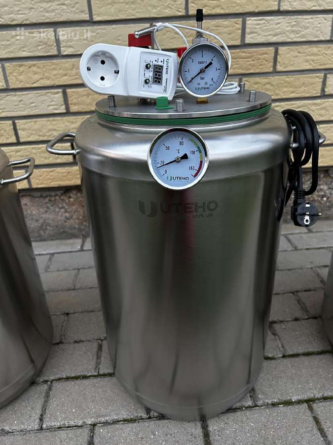 Elektrinis Dujinis Autoklavas - nuotraukos Nr. 2